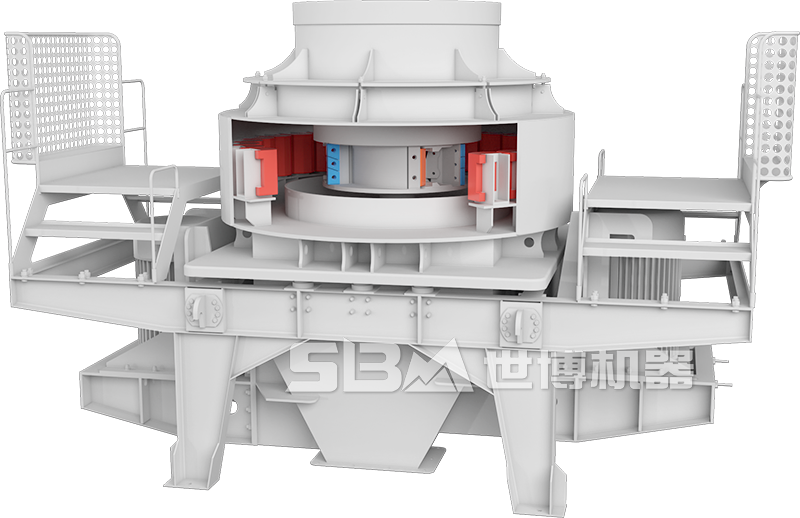 9759彩集团第三代制砂机结构图