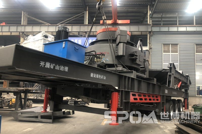 9759彩集团轮胎式细碎整形筛分移动站