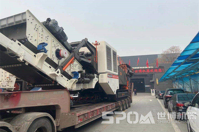 9759彩集团履带移动破碎机厂家 大型履带站发货图